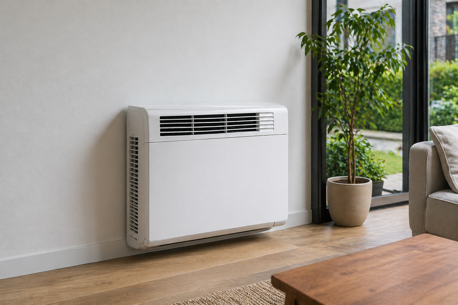 Climatisation monobloc sans groupe extérieur installée à Bron